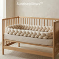Sunrisepillows™ | CozyLoop Braided Nursery Bed Guard